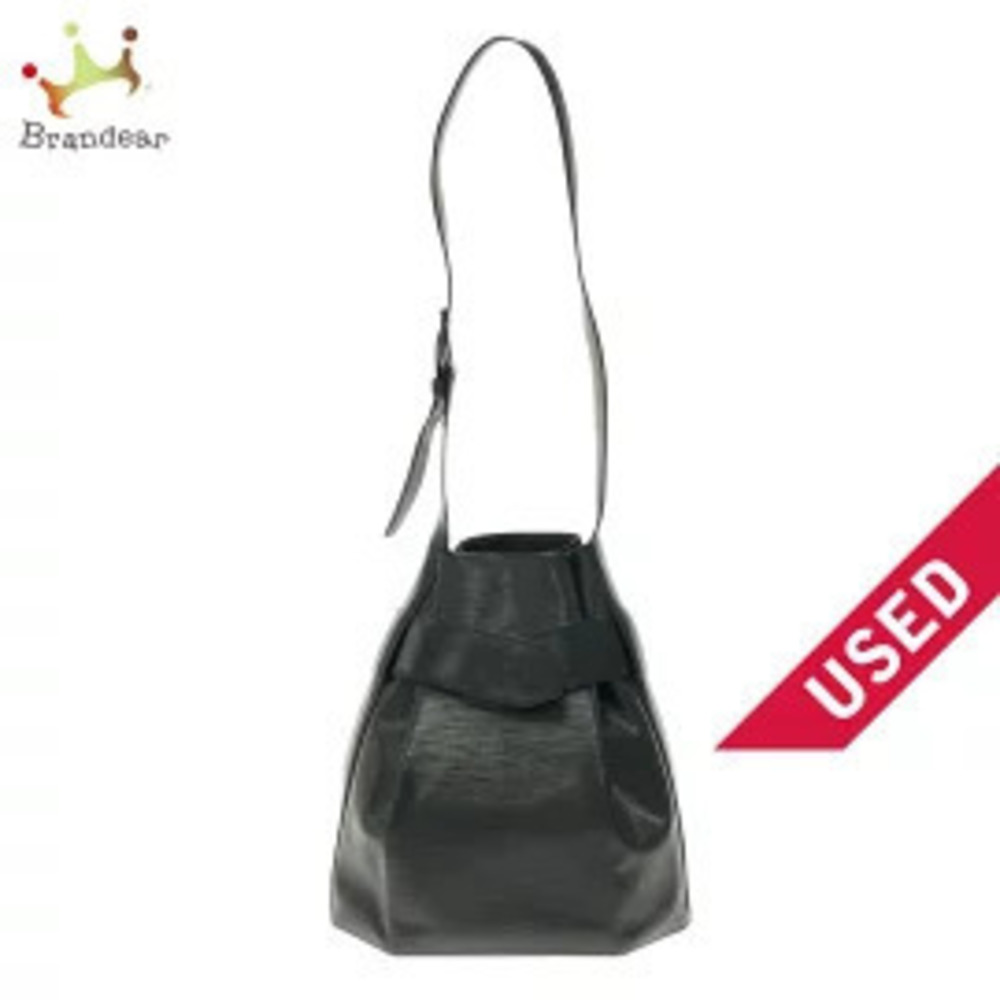 LOUIS VUITTON Sac Depaule Shoulder Bag Noir Black Leather